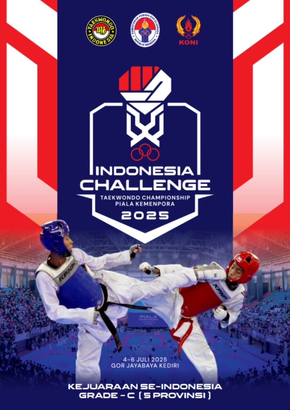 INDONESIA CHALLENGE TAEKWONDO CHAMPIONSHIP 2025 Stanley Sport - GRIND (Web. System)