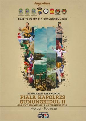 Kejuaraan KAPOLRES GUNUNG KIDUL TAEKWONDO CHAMPIONSHIP II TH.2025 Pengkab TI GK - GRIND ti-mtfcindramayu.com